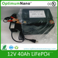 12V 40ah LiFePO4 Аккумулятор для автомобиля